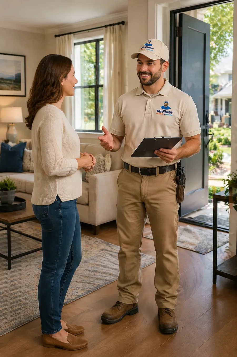 Our HVAC process
