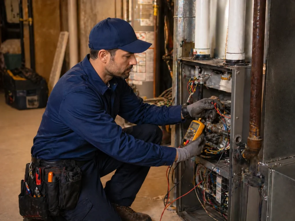 HVAC work in Thornton